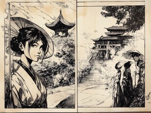 青漫漫画 时空猎人 高清封面